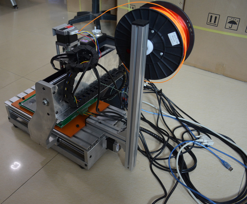 3Д печать на фрезерном станке с ЧПУ